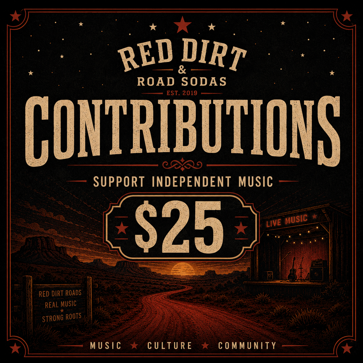 RD&RS Contribution — $25