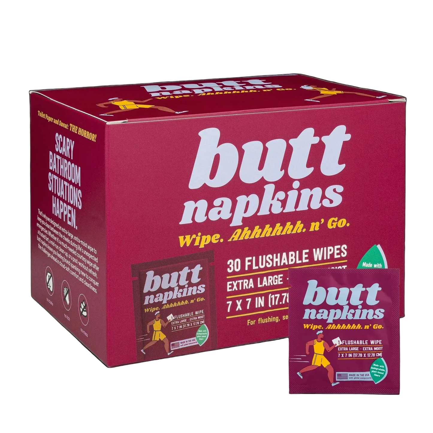 BUTT NAPKINS