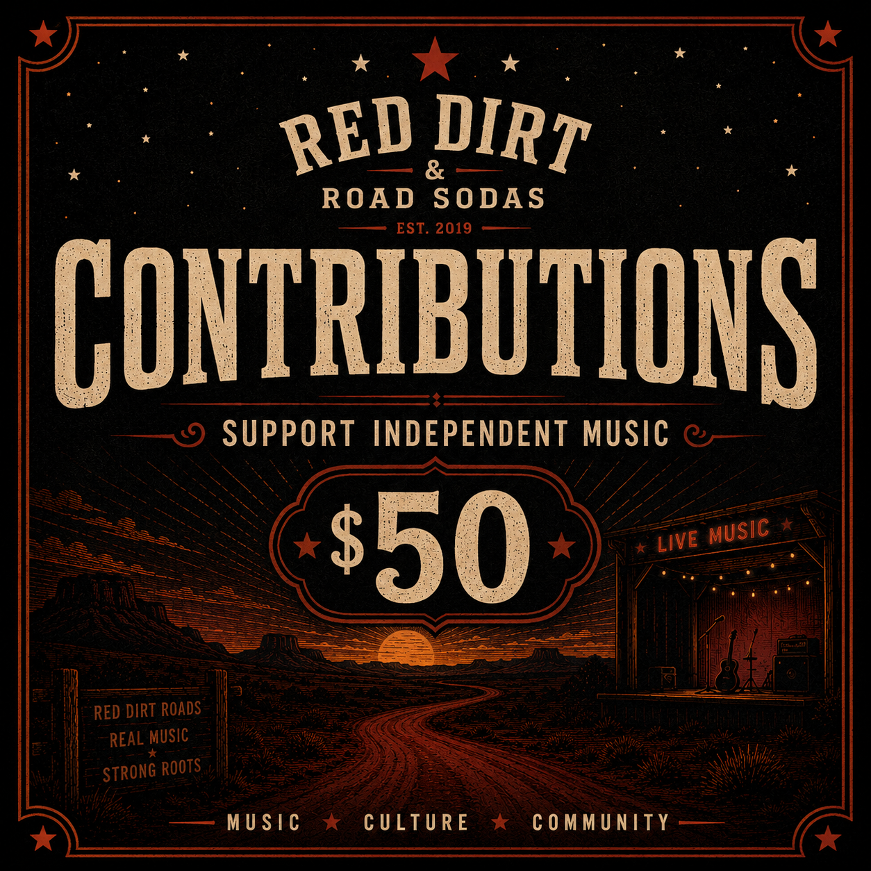 RD&RS Contribution — $50